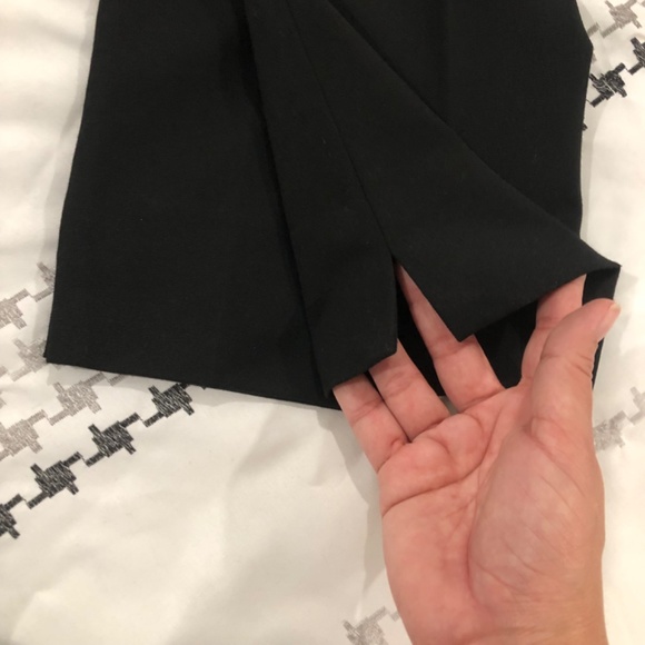 Cache dress pants, black pants zipp up pants, stretchy and comfy dress pants - Picture 7 of 8